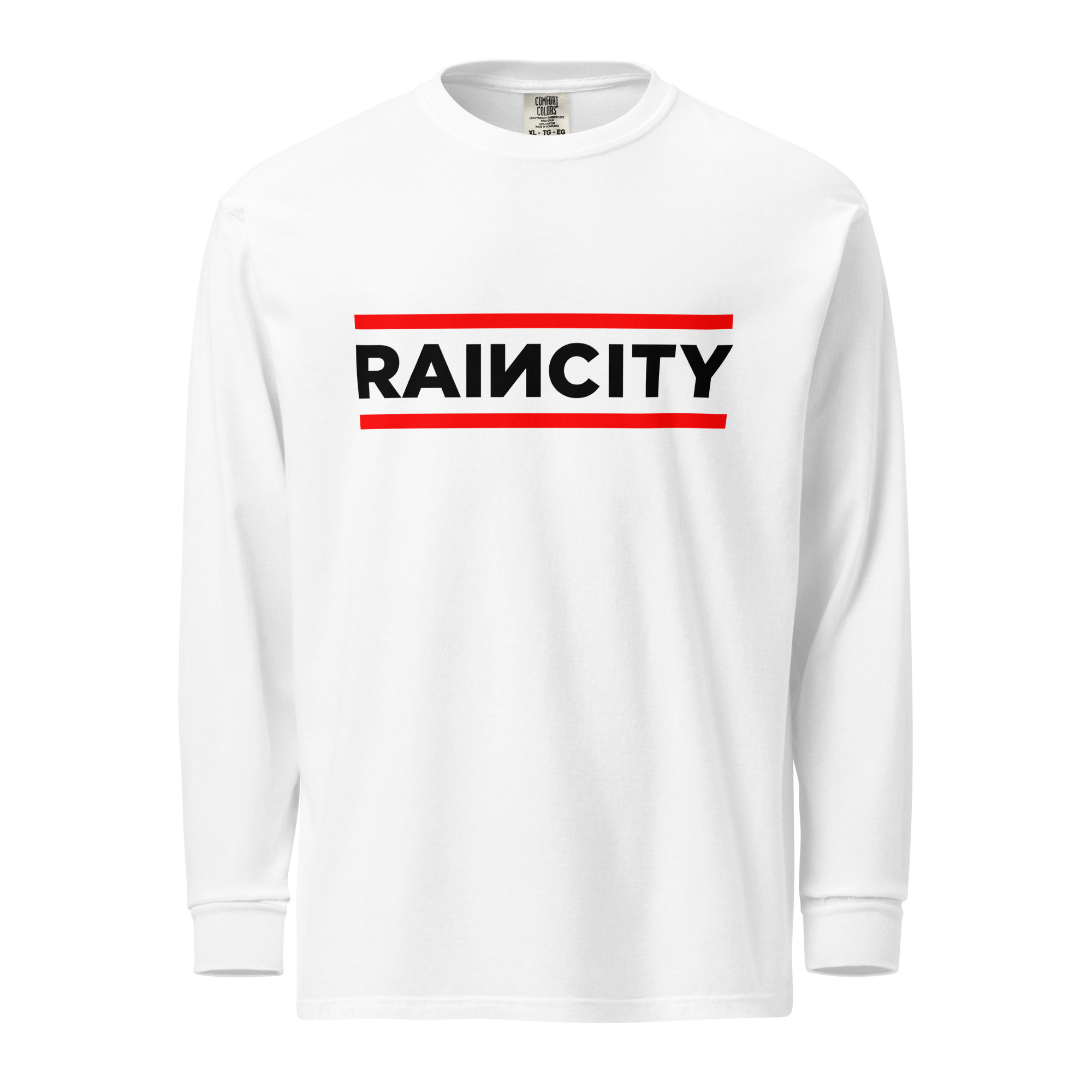unisex-garment-dyed-heavyweight-long-sleeve-shirt-white-front-67d7774d9ac78.jpg RainCity Heavyweight Long-Sleeve Shirt White