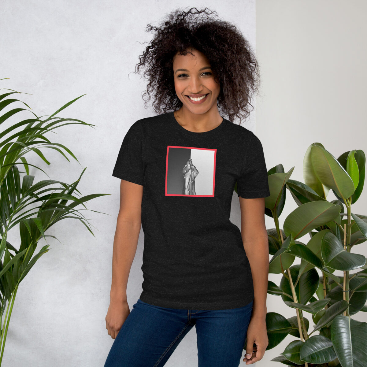 unisex-staple-t-shirt-black-heather-front-69d48b4e55f94.jpg Jesus Pieces Scarjesus