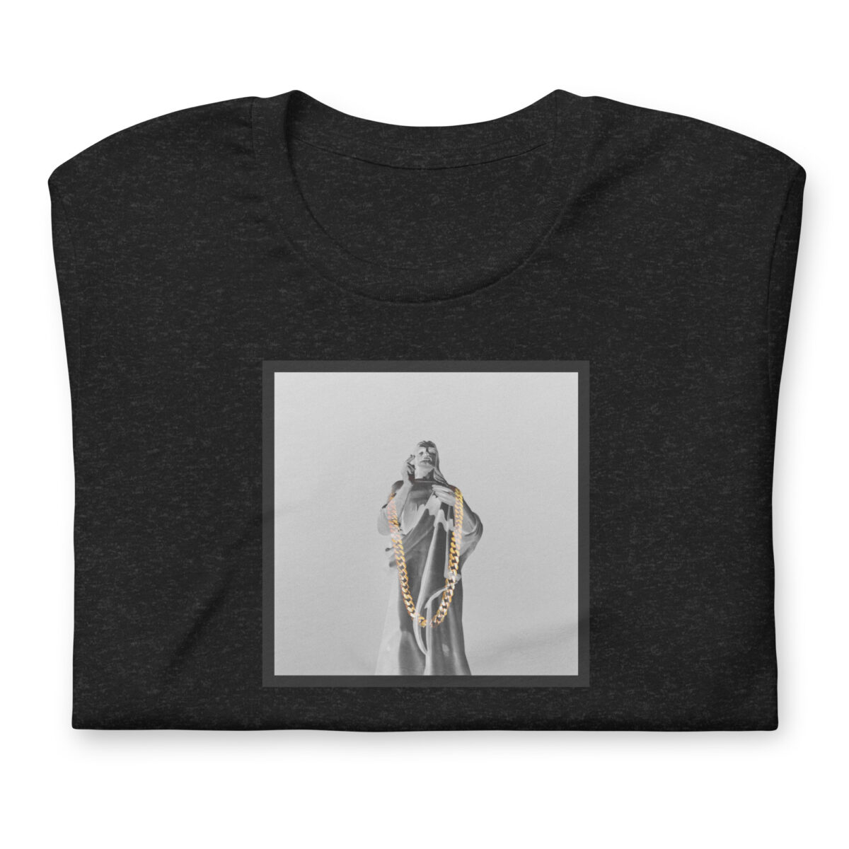 unisex-staple-t-shirt-black-heather-front-69d48bbe7111f.jpg Jesus Pieces Black