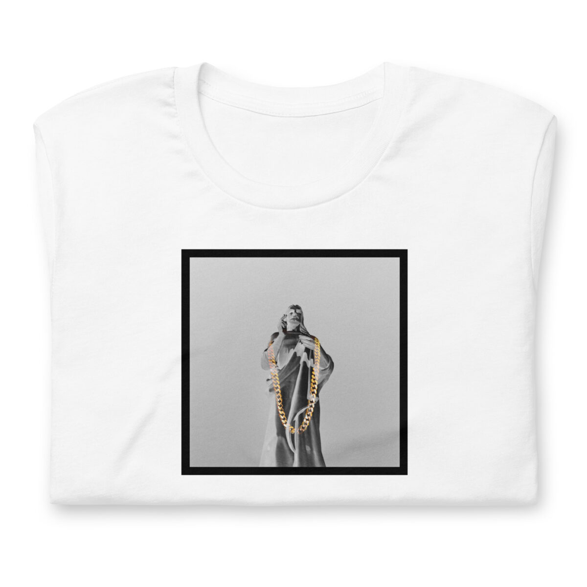 unisex-staple-t-shirt-white-front-69d48bbe78e08.jpg Jesus Pieces Black